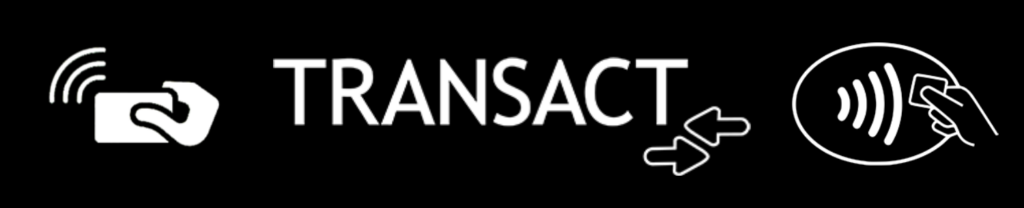 Transact related logos.
