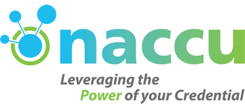 Logo for the National Association of Campus Card Users (NACCU).