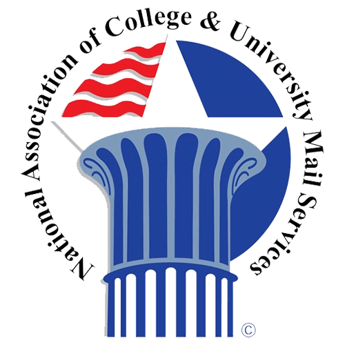Logo for the National Association of College and University Mail Services (NACUMS).